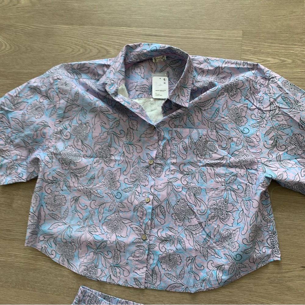 NWT Free People Intimately Lavender Pajama Set - Picture 4 of 8